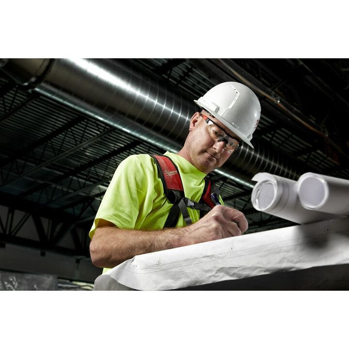 Milwaukee Safety Glasses - +1.00 Magnified Clear Anti-Scratch Lenses (Polybag), large image number 2