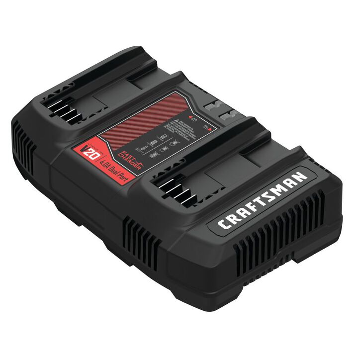CRAFTSMAN V20 Lithium Ion Dual-Port Charger, large image number 6