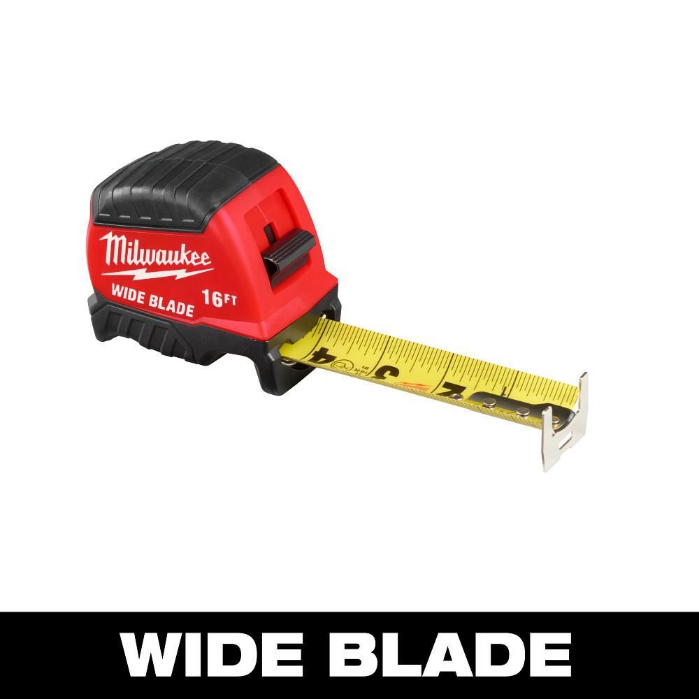 Milwaukee 16 Ft. Wide Blade Tape Measure, large image number 8