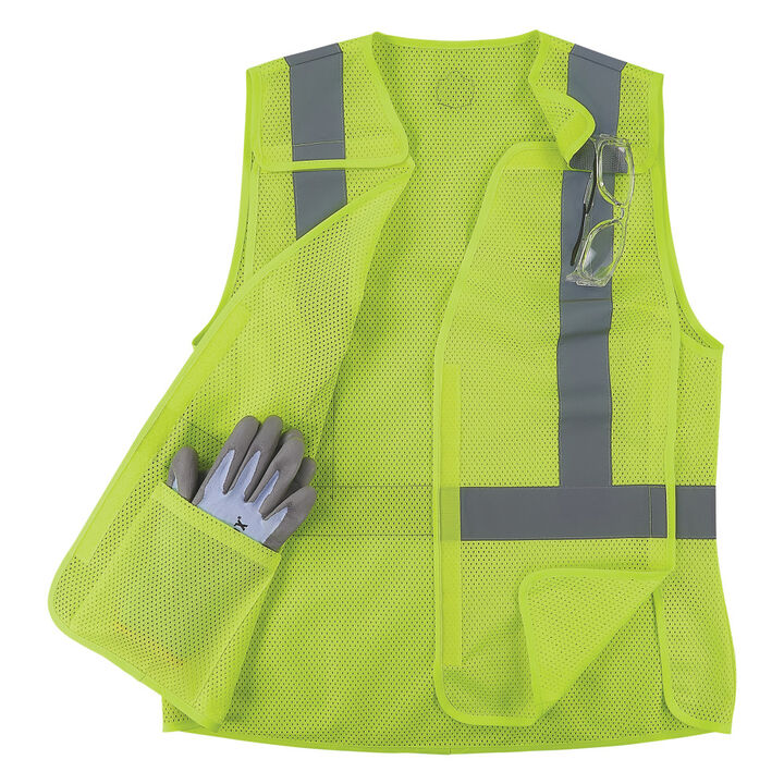 Ergodyne GloWear 8215BAW-S Class 2 Womens Breakaway Vest, large image number 10
