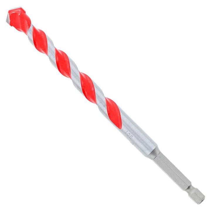 Diablo Tools 7/16 Inch x 4 Inch x 6 Inch SPEEDemon Red Granite Carbide-Tip Hammer Drill Bit, large image number 0