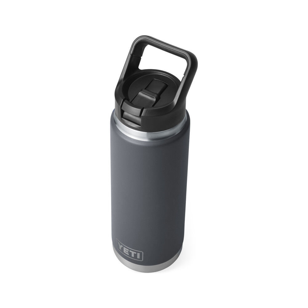 YETI 26oz Rambler Water Bottle with Straw Cap, large image number 3