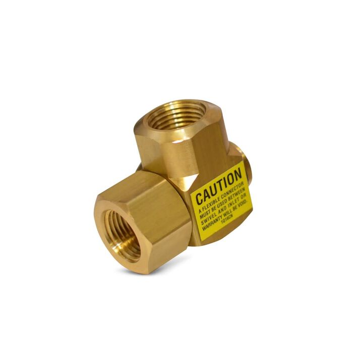 Coxreels 1/2in I.D. Brass Viton Seal Swivel