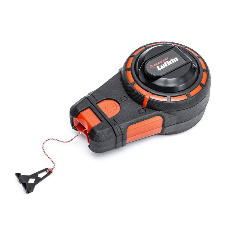Crescent Lufkin 100' Contractor Chalk Reel with 3 Oz Red Chalk, large image number 2