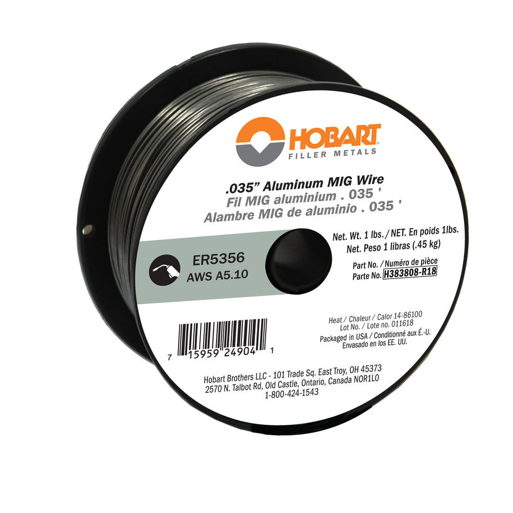 Hobart 1lb. ER5356 Aluminum Welding Wire, large image number 1