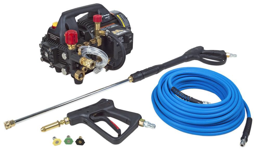 Mi T M CM 1400 PSI 1.5 GPM Electric Cold Water Pressure Washer/Mister Combination with 4 Spray Tips, large image number 1