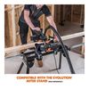 Evolution Power Tools 120V 10A 3700 Rpm 185 mm Sliding Compound Miter Saw with TCT Blade, small image number 2