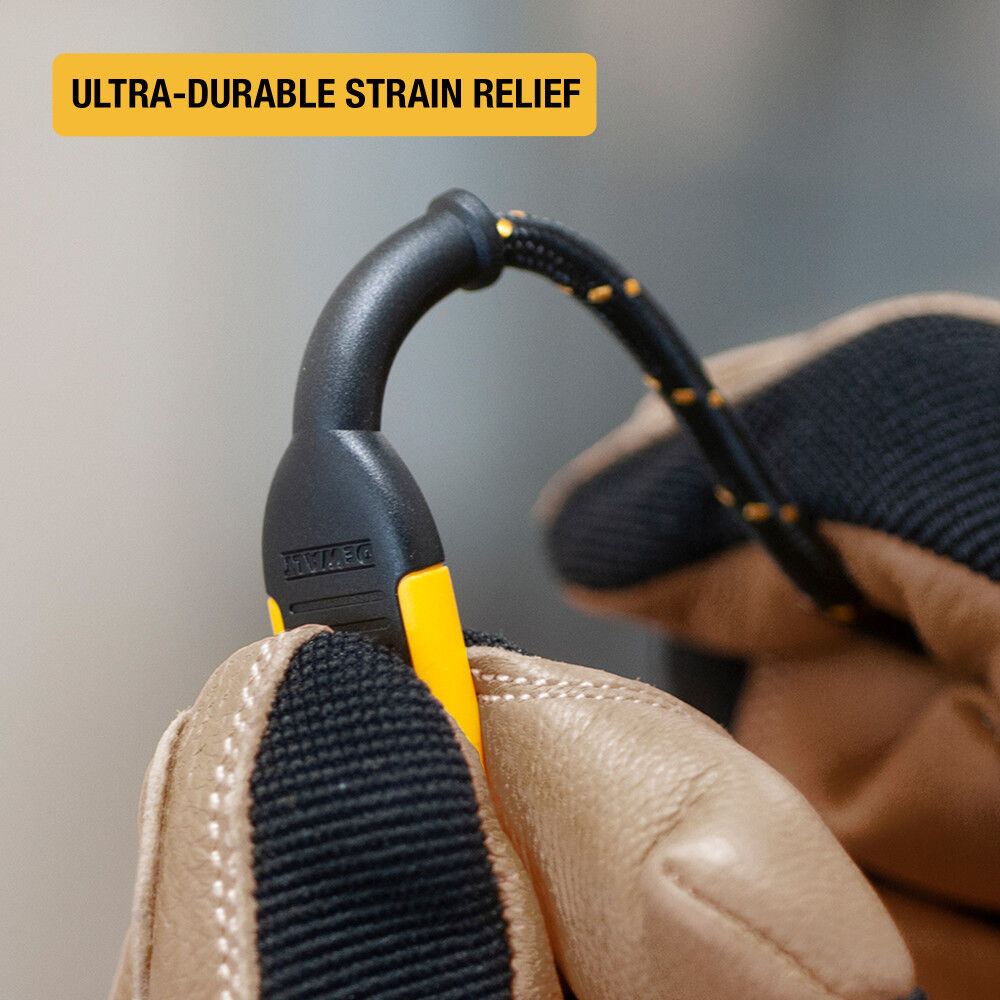 DEWALT Phone Charger Lightning Reinforced Braided Cord 6', large image number 5