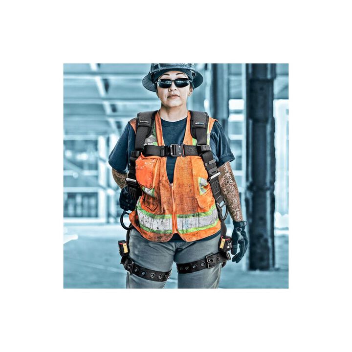 Falltech 3D Womens Full Body Harness with QC Chest Buckle XS, large image number 3
