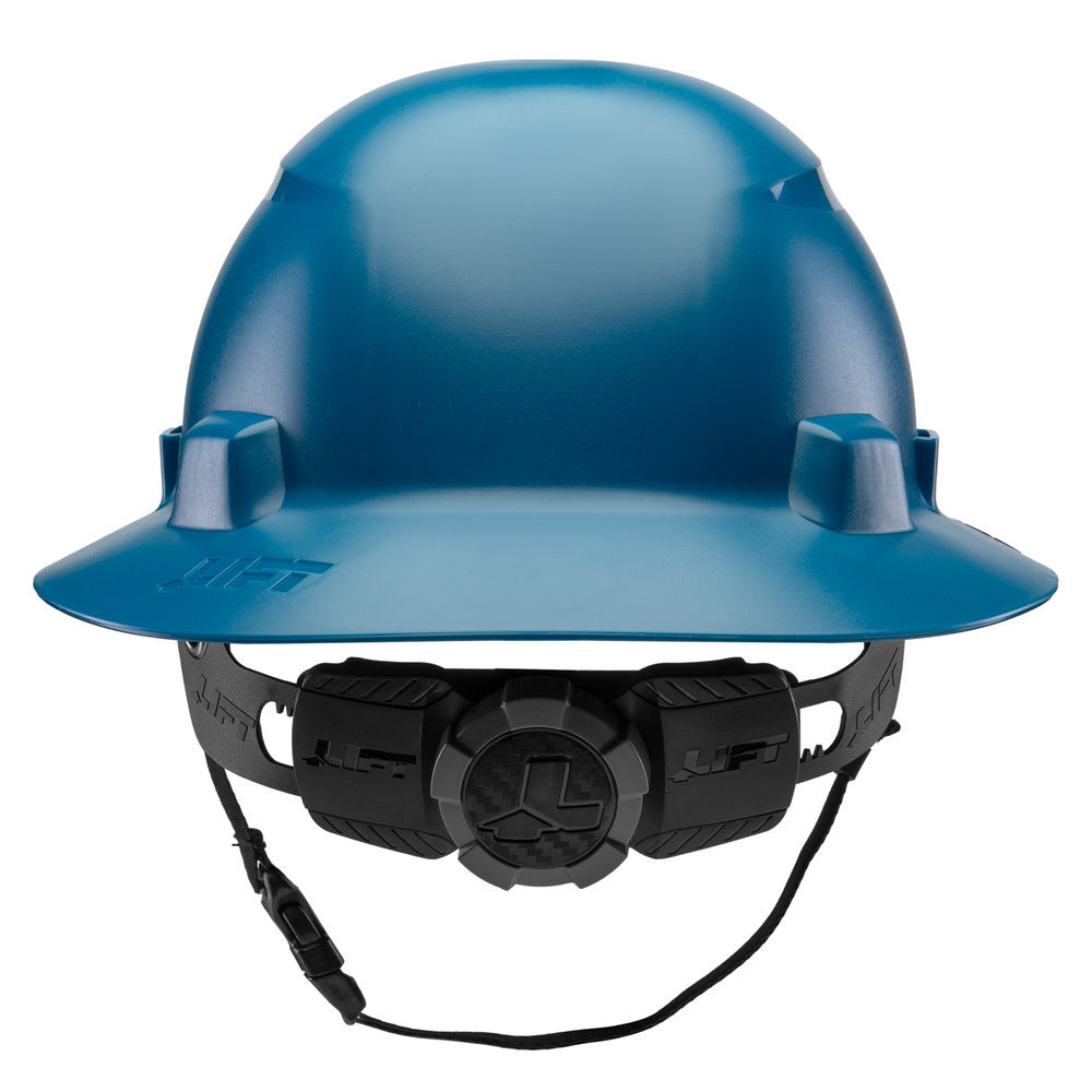 Lift Safety IDAX Full Brim Vented Blue Hard Hat, large image number 3