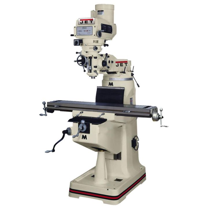 JET JTM-1050 MILL with TPFA 2X & 2Y & 2Y Vertical Milling Machine