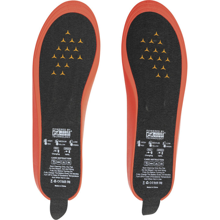 Mobile Warming 3.7V Standard Heated Insoles Small Black