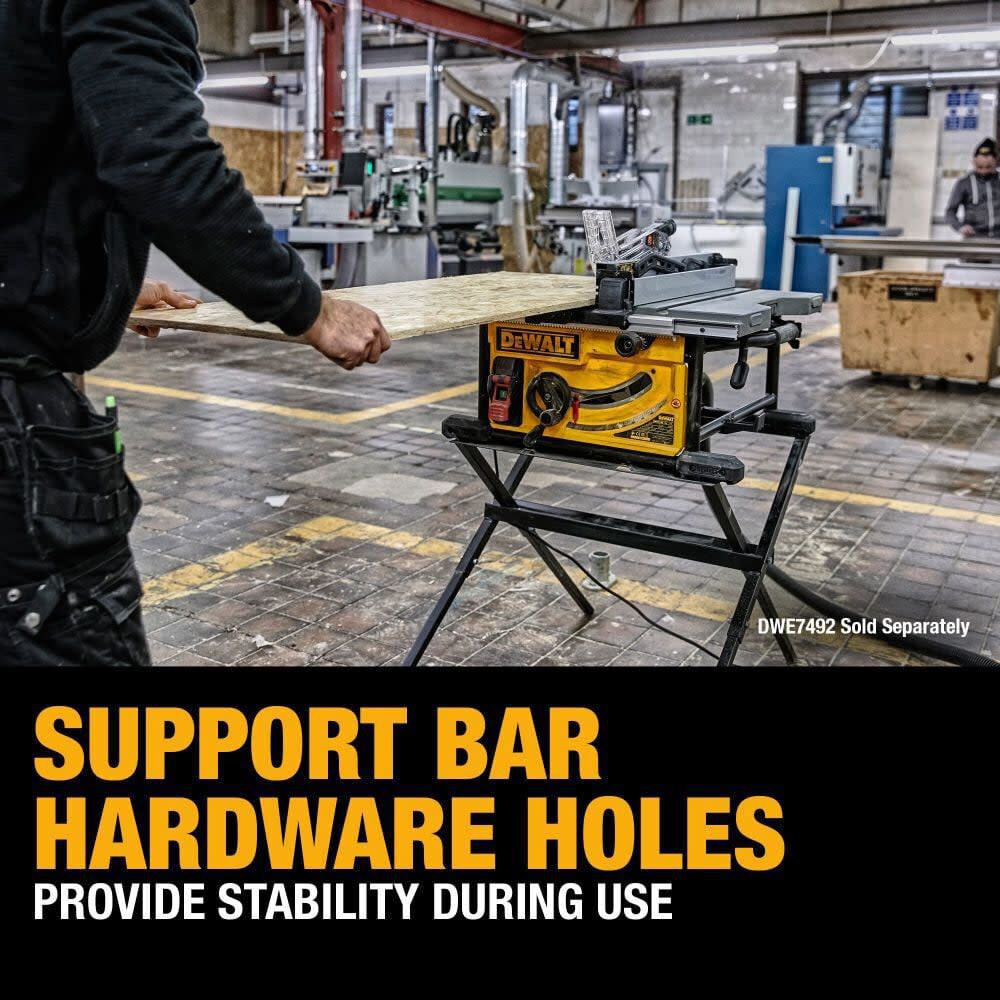 DEWALT Table Saw Stand & 8-1/4 Inch Portable Jobsite Table Saw Bundle, large image number 9