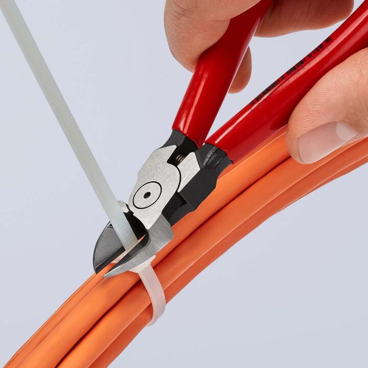 Knipex 5-1/2 Inch and 7-1/4 Inch Flush Cutter Set with Plastic Handle, large image number 2