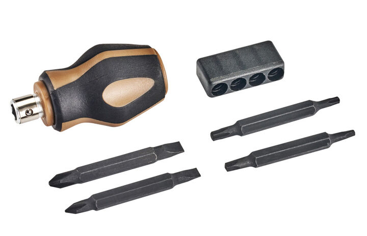 Spec Ops Multi Bit 9inch 1 Stubby Screwdriver