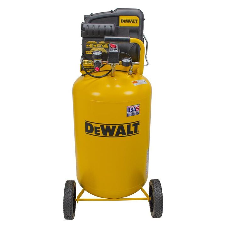 DEWALT 30 Gallon Portable 155 PSI Electric Vertical Air Compressor