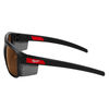 Milwaukee Full Frame Safety Glasses with Removable Side Shields, Brown Anti-Scratch Lenses, small image number 3