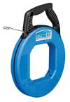 Ideal Industries 240Ft Blued Steel Fish Tape, small image number 1