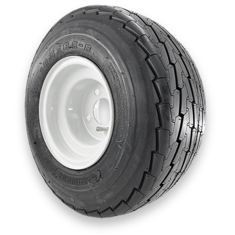 Rubbermaster Tire 18.5 x 8.50-8 4P TL & MTD 8 x 7 4 on 4 STAMPED, large image number 2