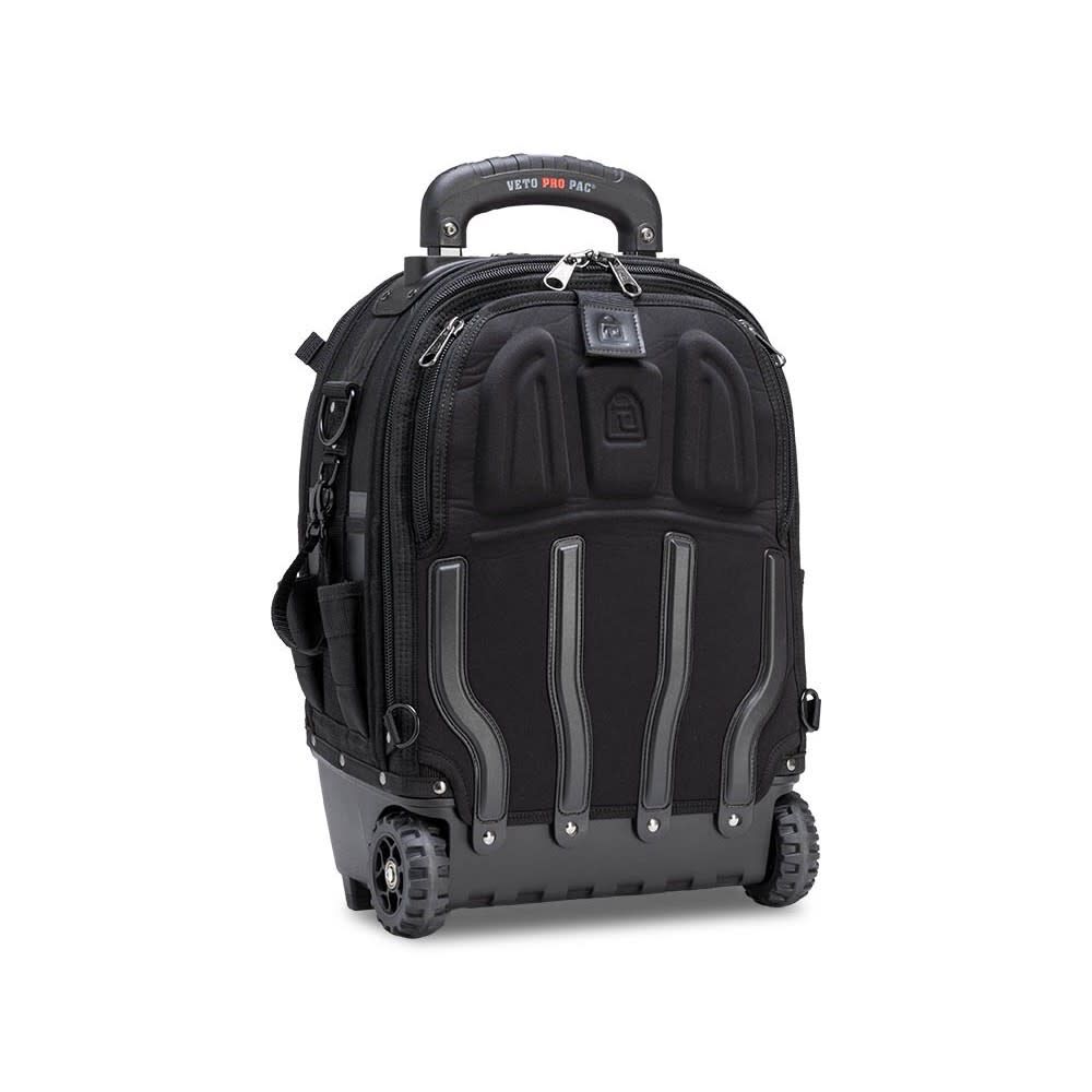 Veto Pro Pac 60 Lbs Tech Pac Wheeler Blackout Backpack with Tool and Meter Panel, large image number 15
