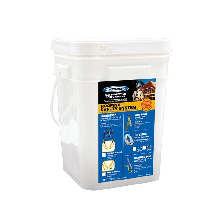 Werner K112201 Roofing Bucket Compliance Kit