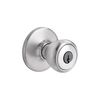 Kwikset Satin Chrome Security Keyed Entry Exterior Tylo Lockset Knob, small image number 1