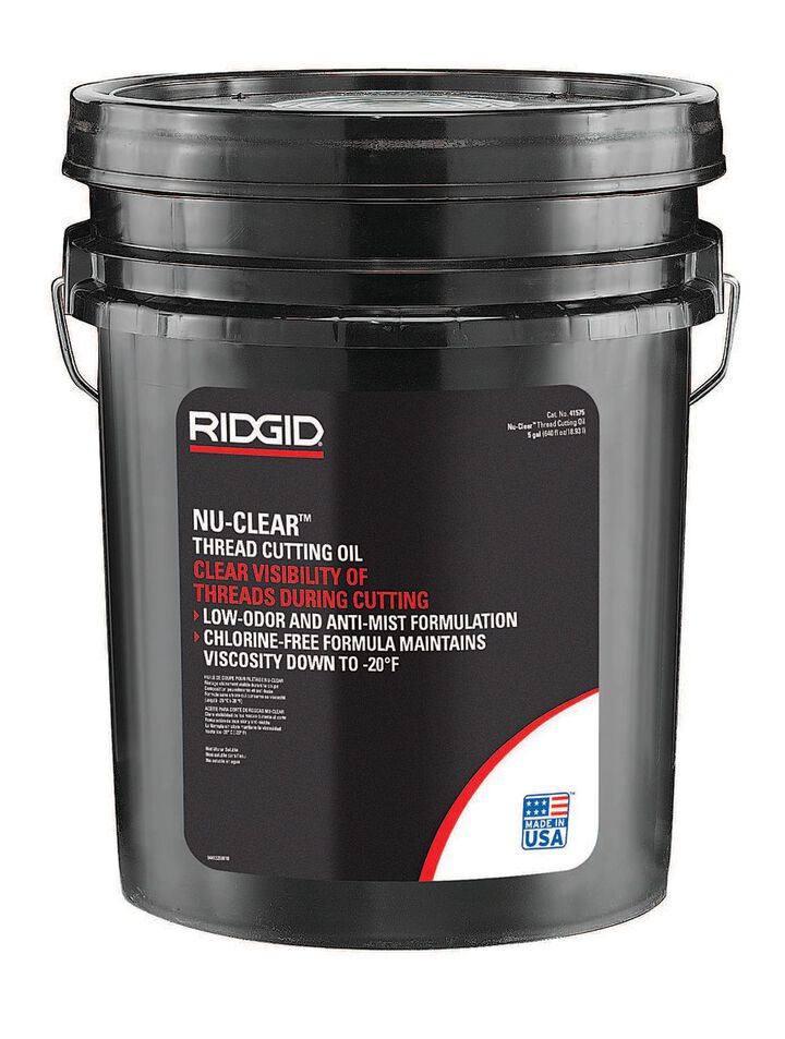 Ridgid 5 gallon Nu-Clear Cutting Oil