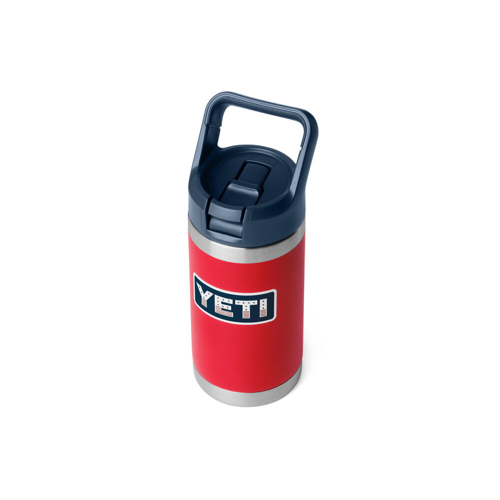 YETI Rambler Jr 12 Oz Kids Water Bottle with Straw Patriotic, large image number 4