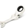 GEARWRENCH 12mm 90-Tooth 12 Point Stubby Flex Combination Ratcheting Wrench, small image number 4
