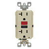 Leviton SmartlockPro GFCI Outlet 20A 125V Duplex Ivory NEMA 5-20R, small image number 1
