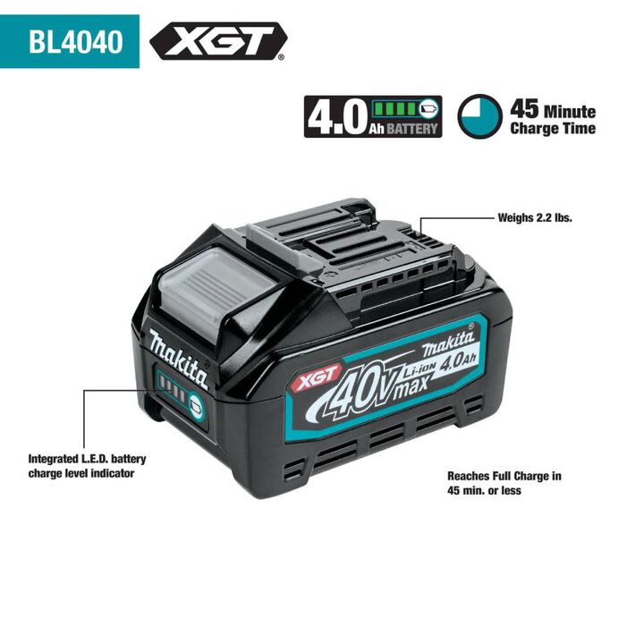 Makita 40V max XGT 30in Single Sided Hedge Trimmer Kit, large image number 12