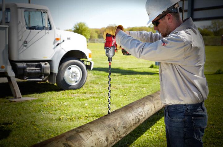 Milwaukee 11/16inch x 18inch Lineman's Utility Auger - 25PK, large image number 1