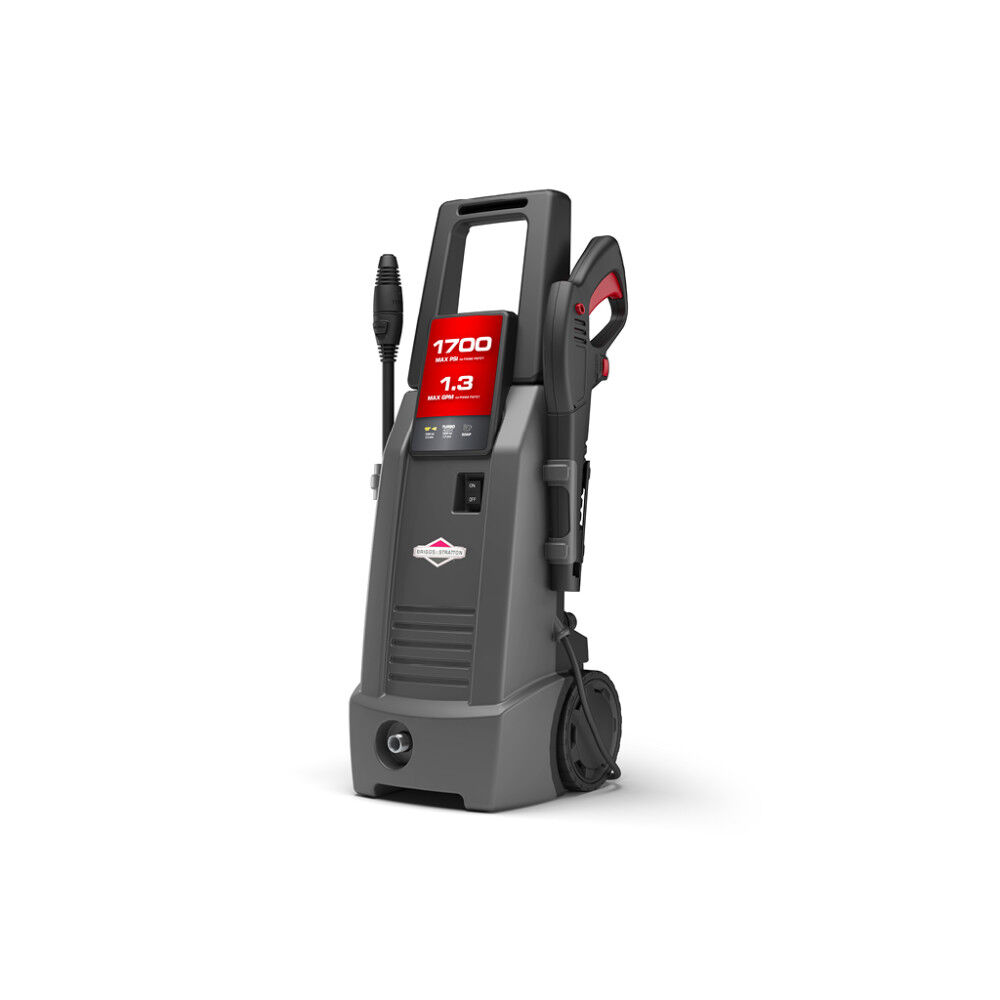 Briggs and Stratton 1700 PSI 1.3 GPM Electric Powered Cold Water Pressure Washer with 3 Spray Tips, large image number 2