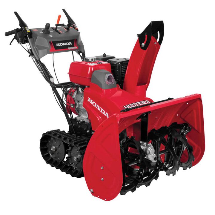 Honda 13HP 32 Inch Two Stage Track Drive Snow Blower - Electric Start, large image number 4