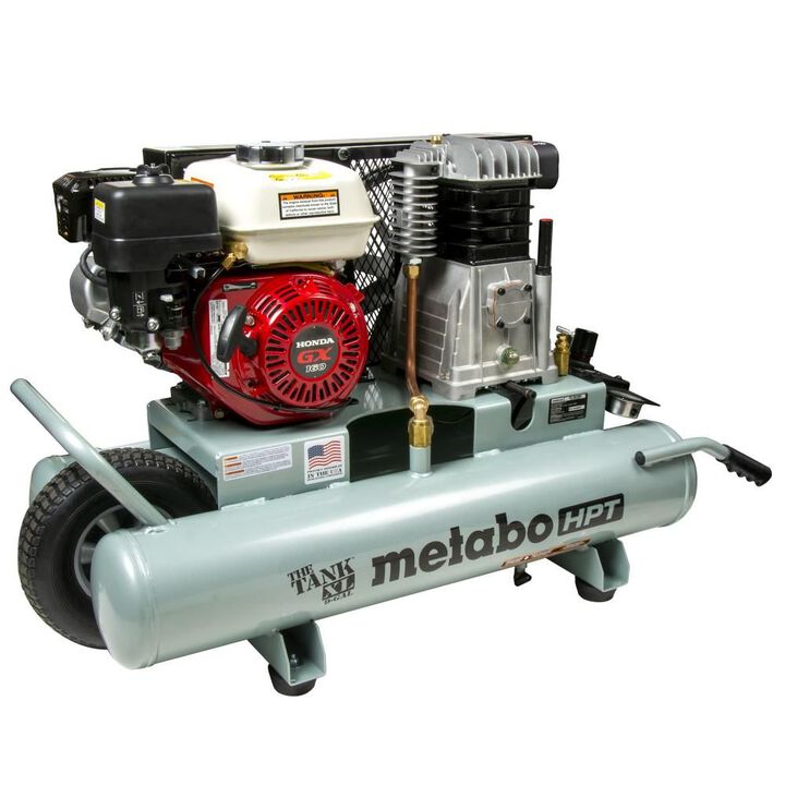 Metabo HPT The Tank XL Wheelbarrow Compressor 9 Gallon Gas, large image number 1