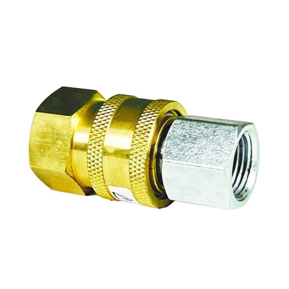 BluBird BluShield 3/8 Inch Plug x 3/8 Inch MNPT Pressure Washer Adapter, large image number 8