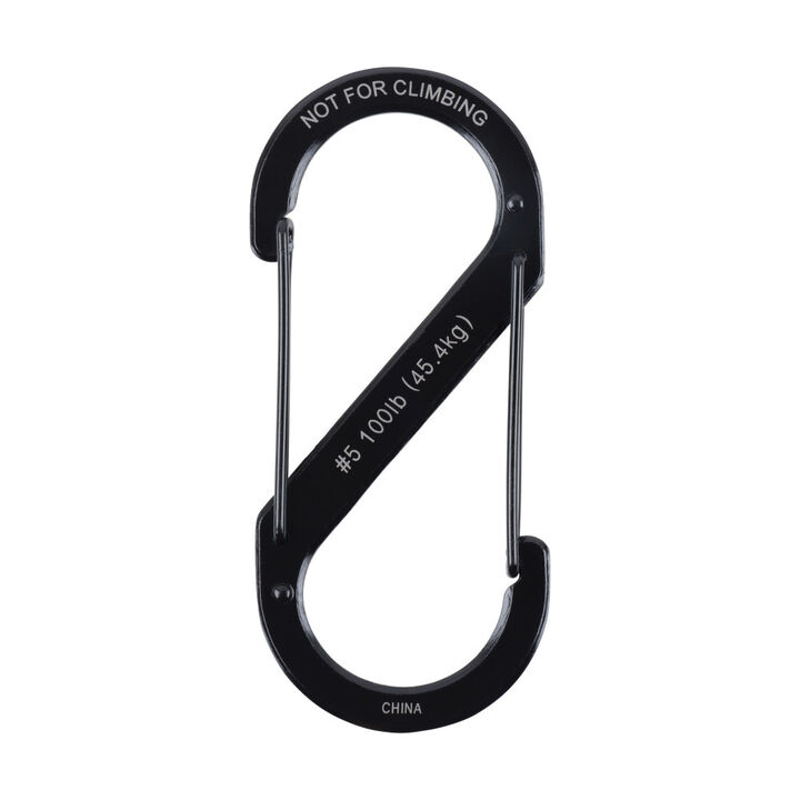 Nite Ize S-Biner Dual Carabiner Stainless Steel #5 Black, large image number 4
