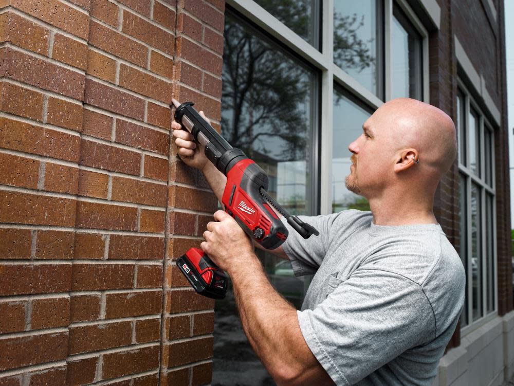 Milwaukee M18 Cordless 10 oz Caulk and Adhesive Gun (Bare Tool), large image number 6