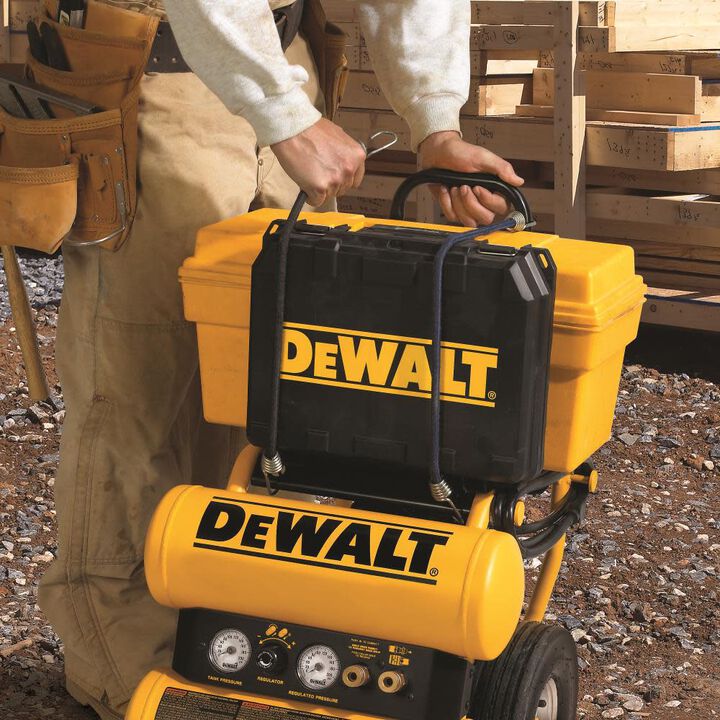 DEWALT Heavy-Duty 1.1 HP 4 Gallon Electric Air Compressor (D55154), large image number 1