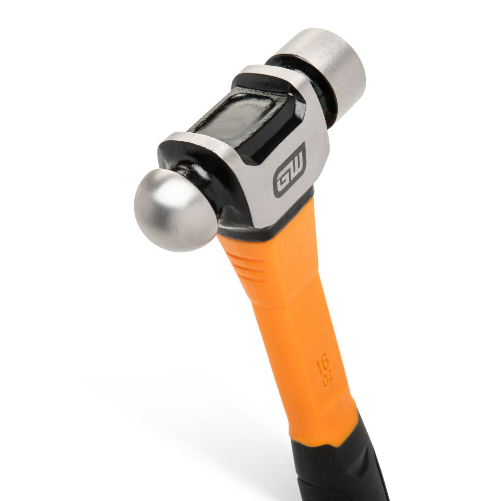 GEARWRENCH 16 Oz Ball Pein Hammers with Fiberglass Handles, large image number 3