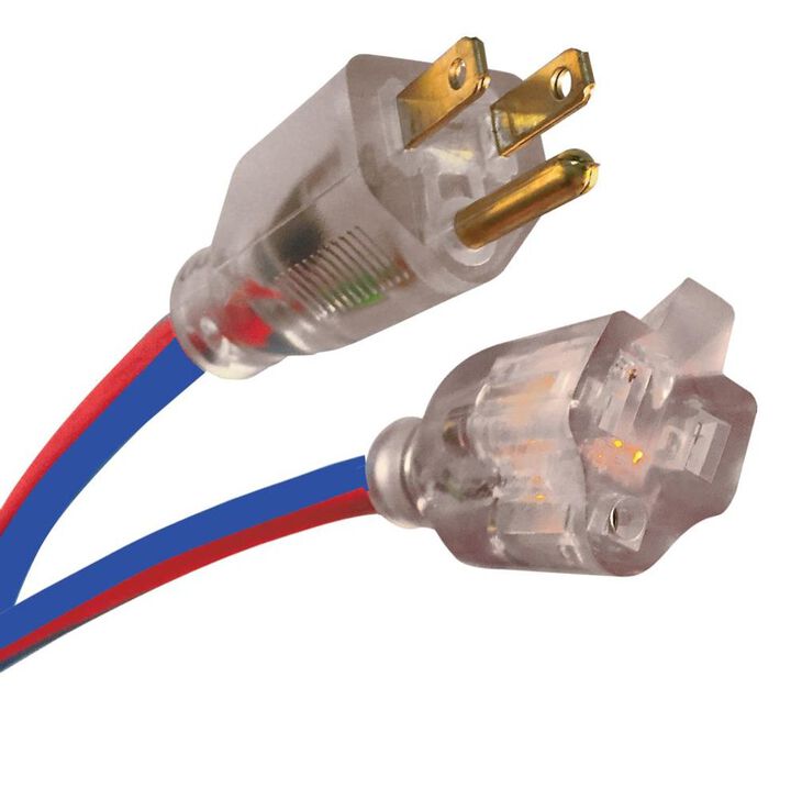 Voltec 50 Ft. 10/3 SJEOW Extreme U-Ground Extension Cord