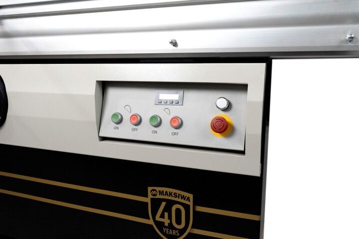 Maksiwa International Sliding Panel Saw 5HP with Tilting Blade & Scoring Blade, large image number 3