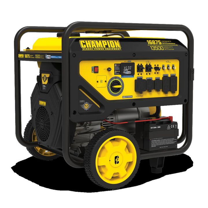 Champion Power Equipment 16,875-Watt Gas Powered 49 State Electric Start Home Backup Portable Generator