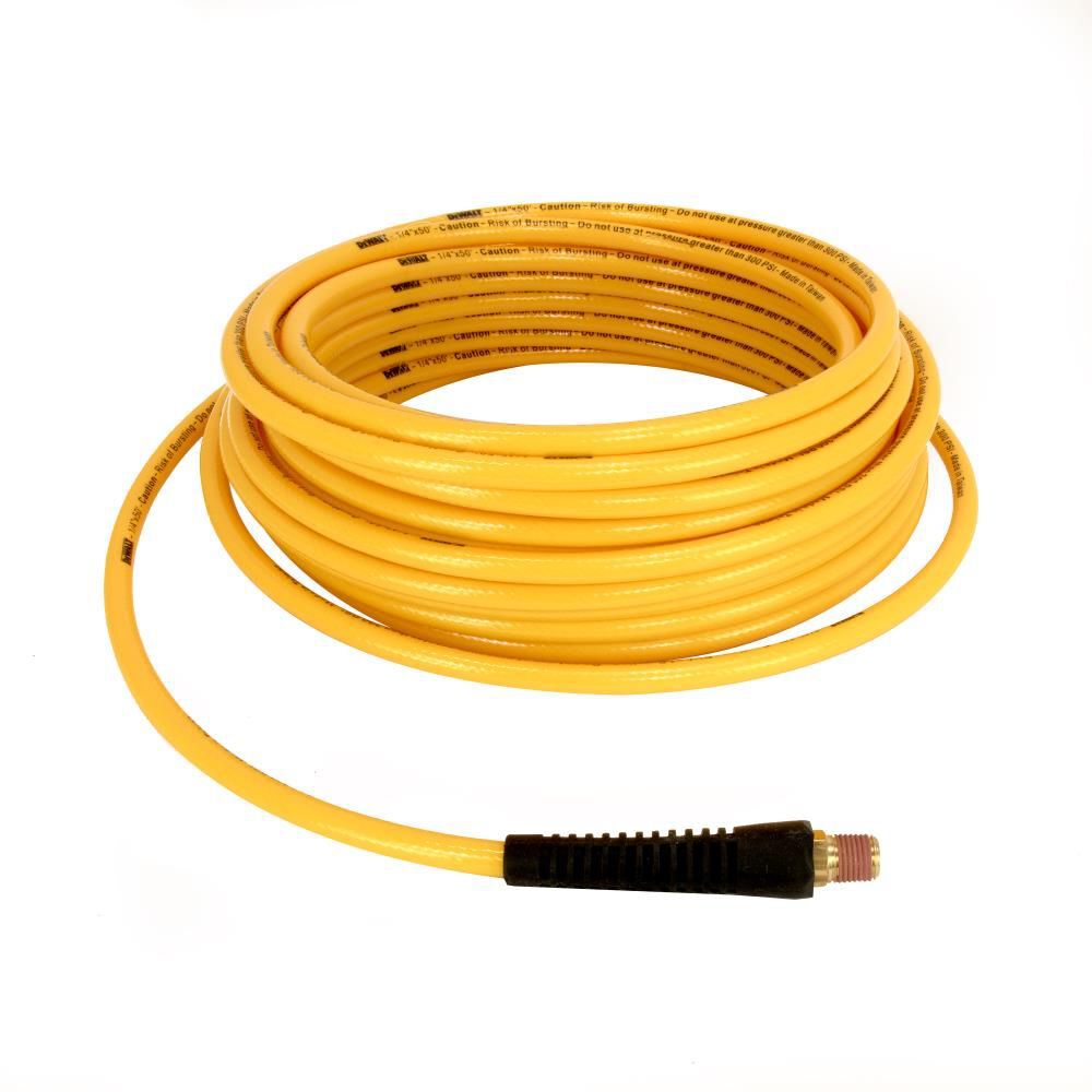 DEWALT 1/4 Inch x 50 Ft. Braided Polyurethane Air Hose, large image number 2