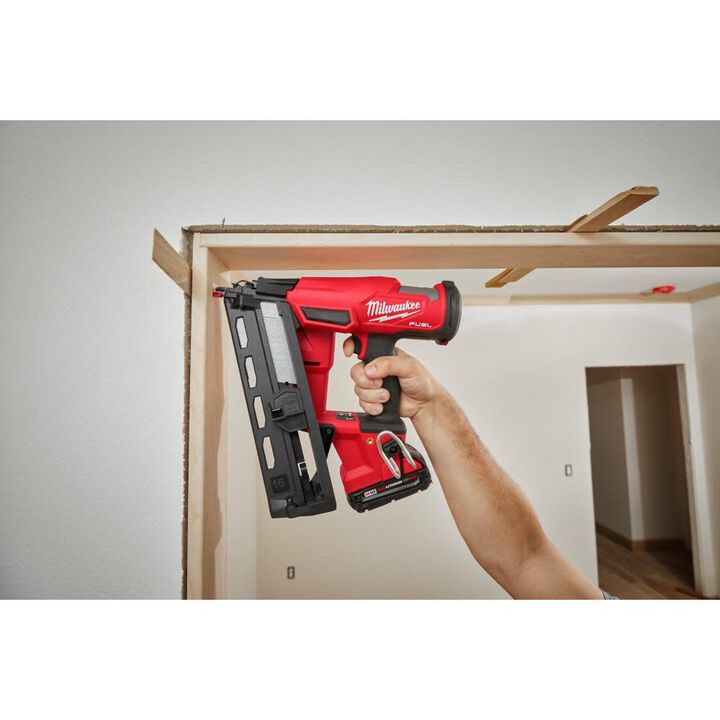Milwaukee M18 FUEL Angled Finish Nailer 16 Gauge Reconditioned (Bare Tool), large image number 24