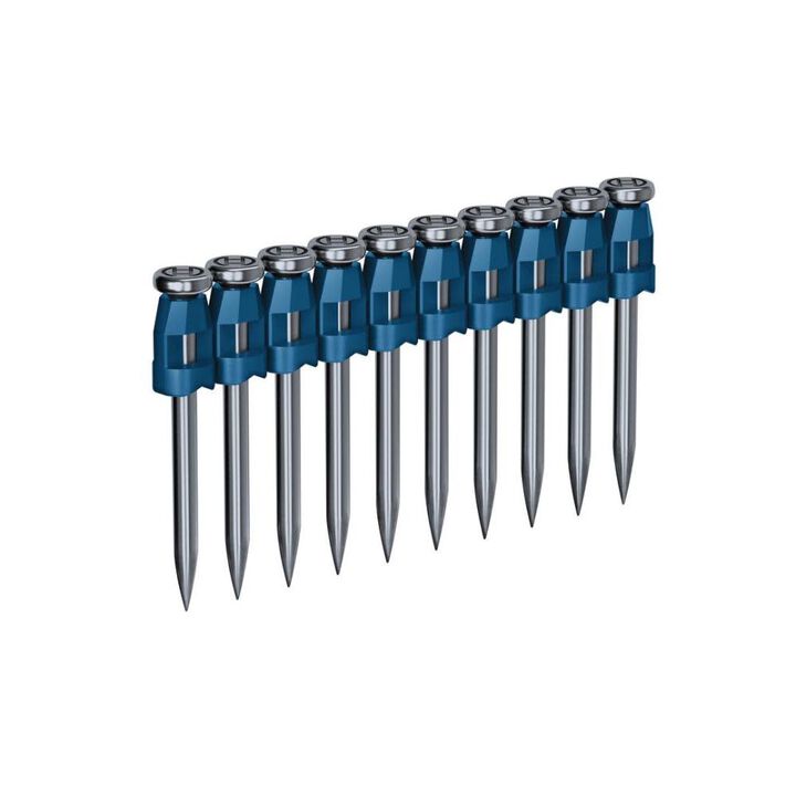 Bosch 1 1/2 in Collated Concrete Nails 1000 Pieces