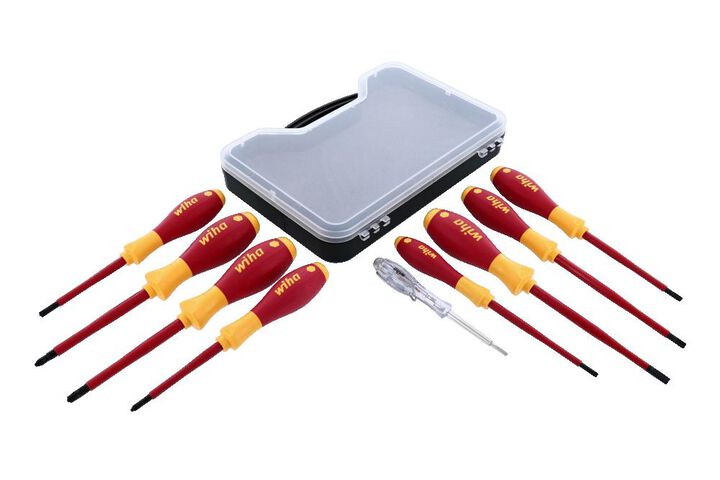 Wiha Insulated Screwdriver Set 9pc, large image number 1
