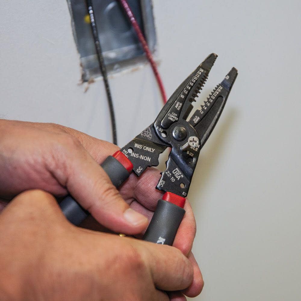 Klein Tools Klein-Kurve Wire Stripper/Crimper/Cutter Multi Tool, large image number 8