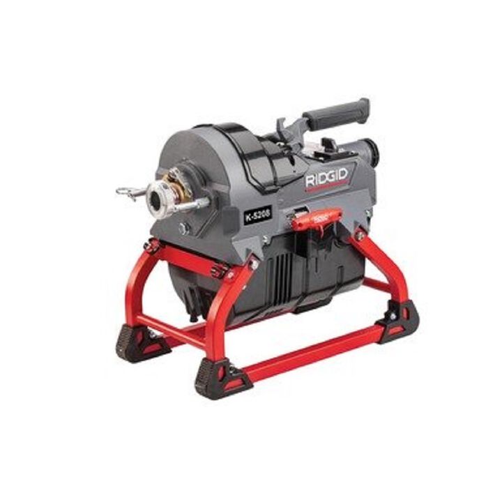 Ridgid K-5208 Sectional Machine w/(4) C-11 Cables Sectional Cable Carrier and Toolbox Kit