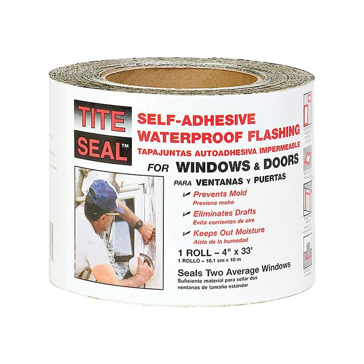 Titeseal Tite Seal Flashing Roll 4 Inch x 33 Ft